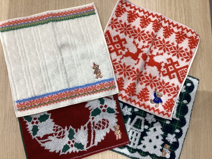 「ベアタオルハンカチ」シリーズ