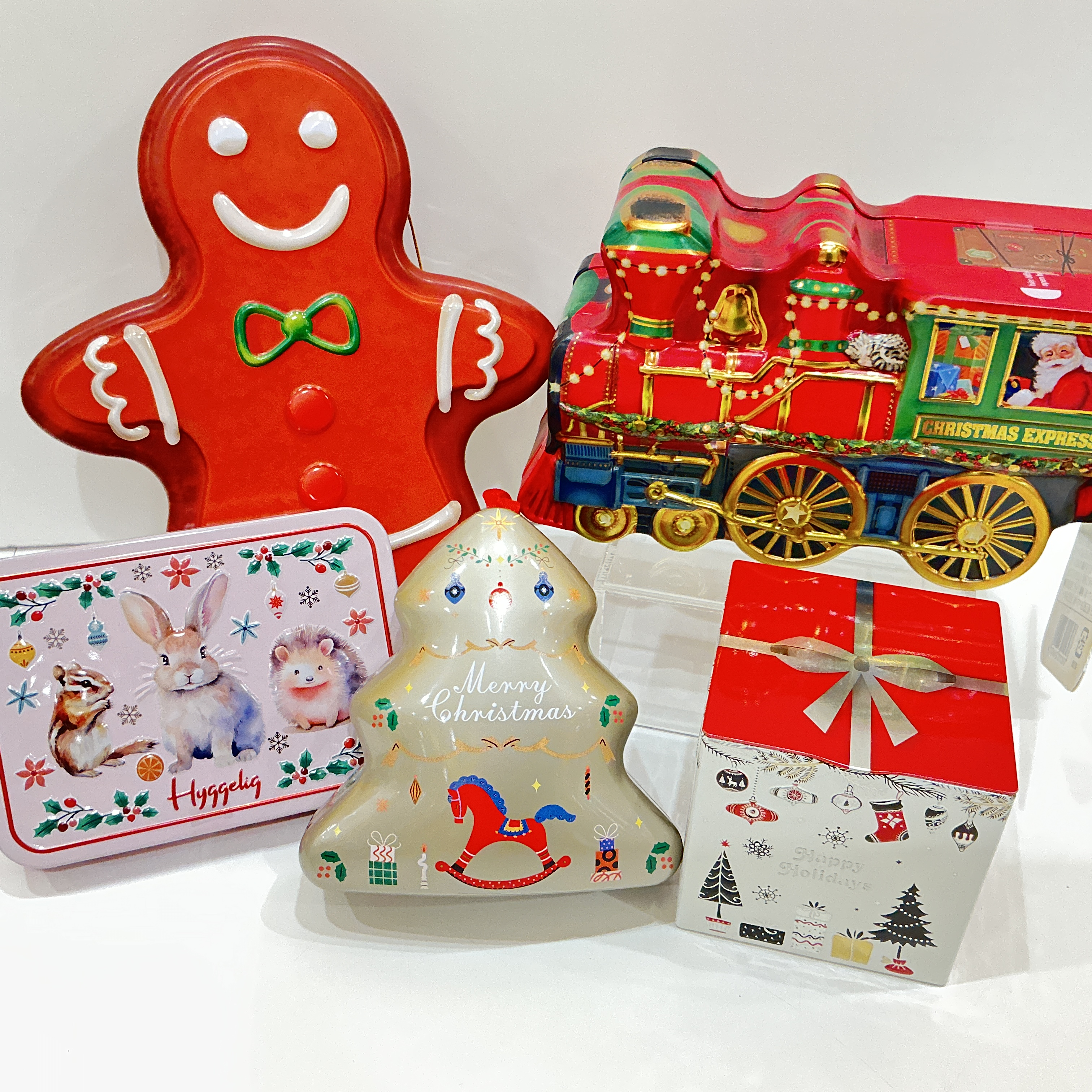 クリスマスギフト缶