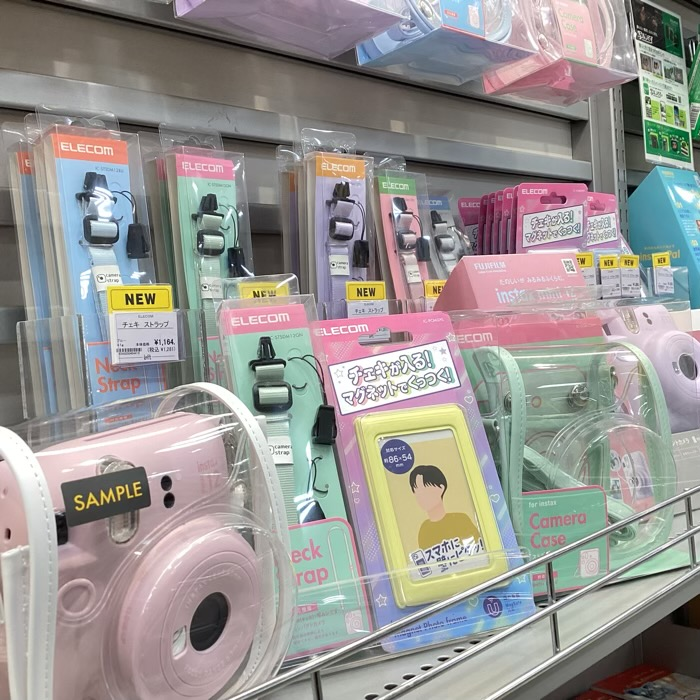 チェキ用アイテムでカラーコディネートを楽しもう！