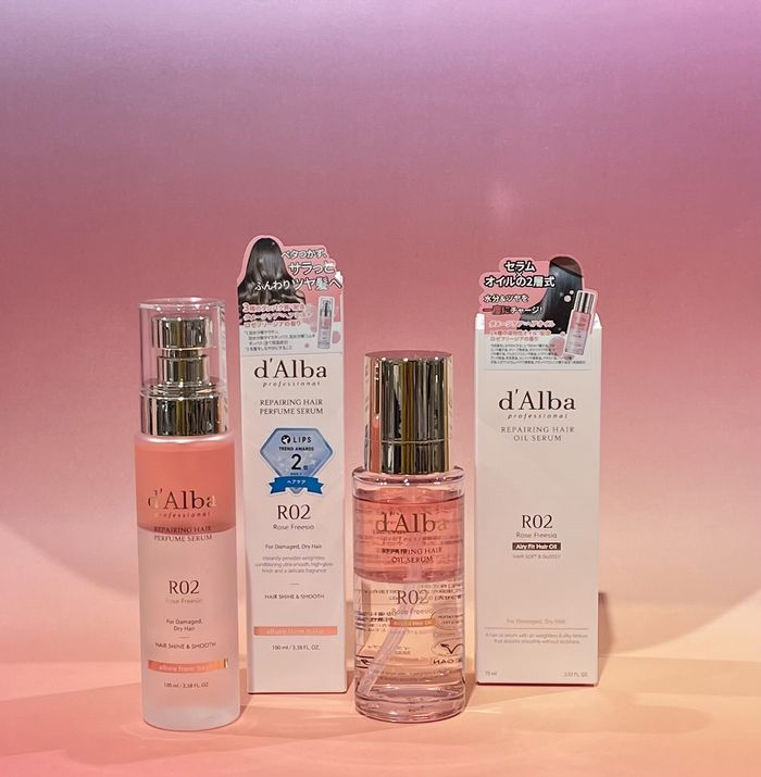 ツヤと香りでまとまりのある髪へ