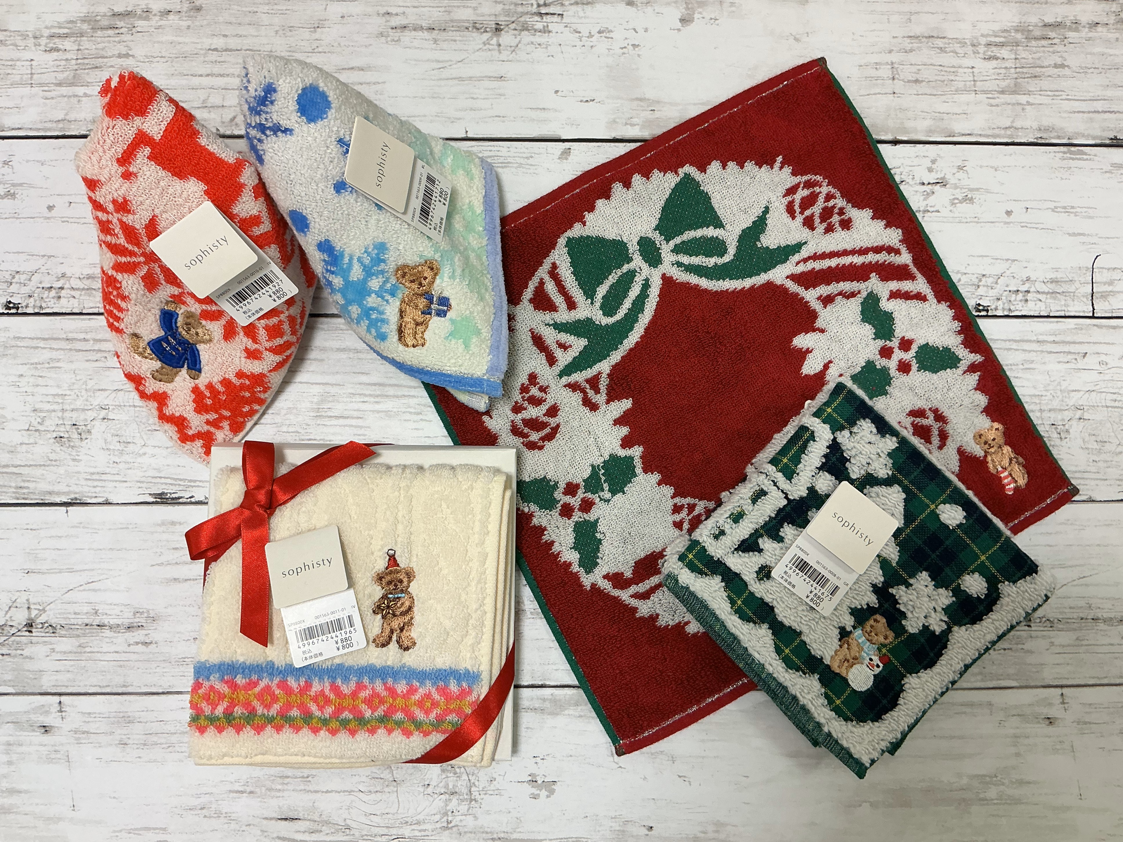 ベアタオルハンカチ