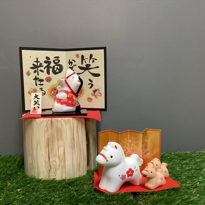 お正月に彩り添える縁起飾り