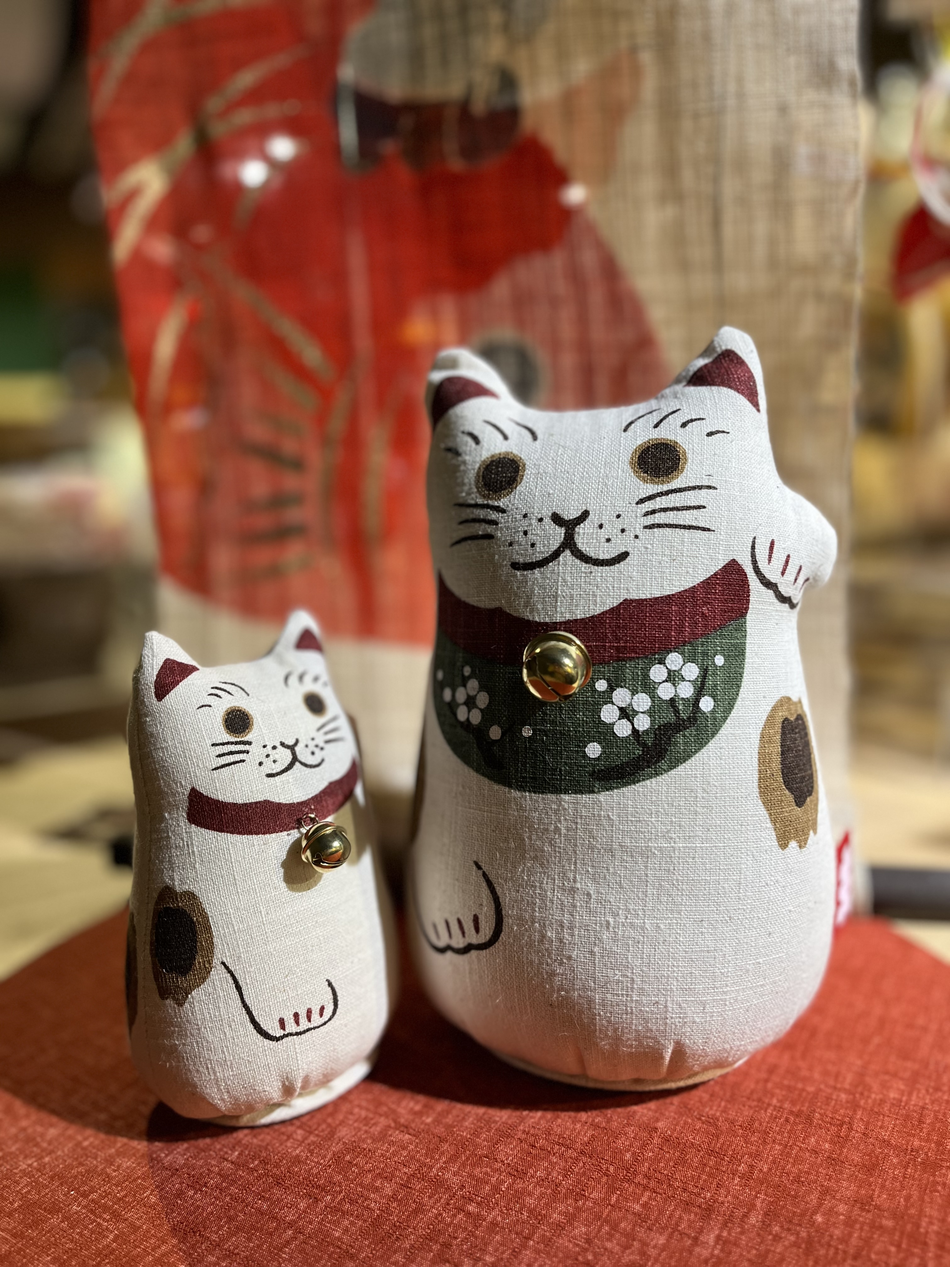 京都洛柿庵の麻人形