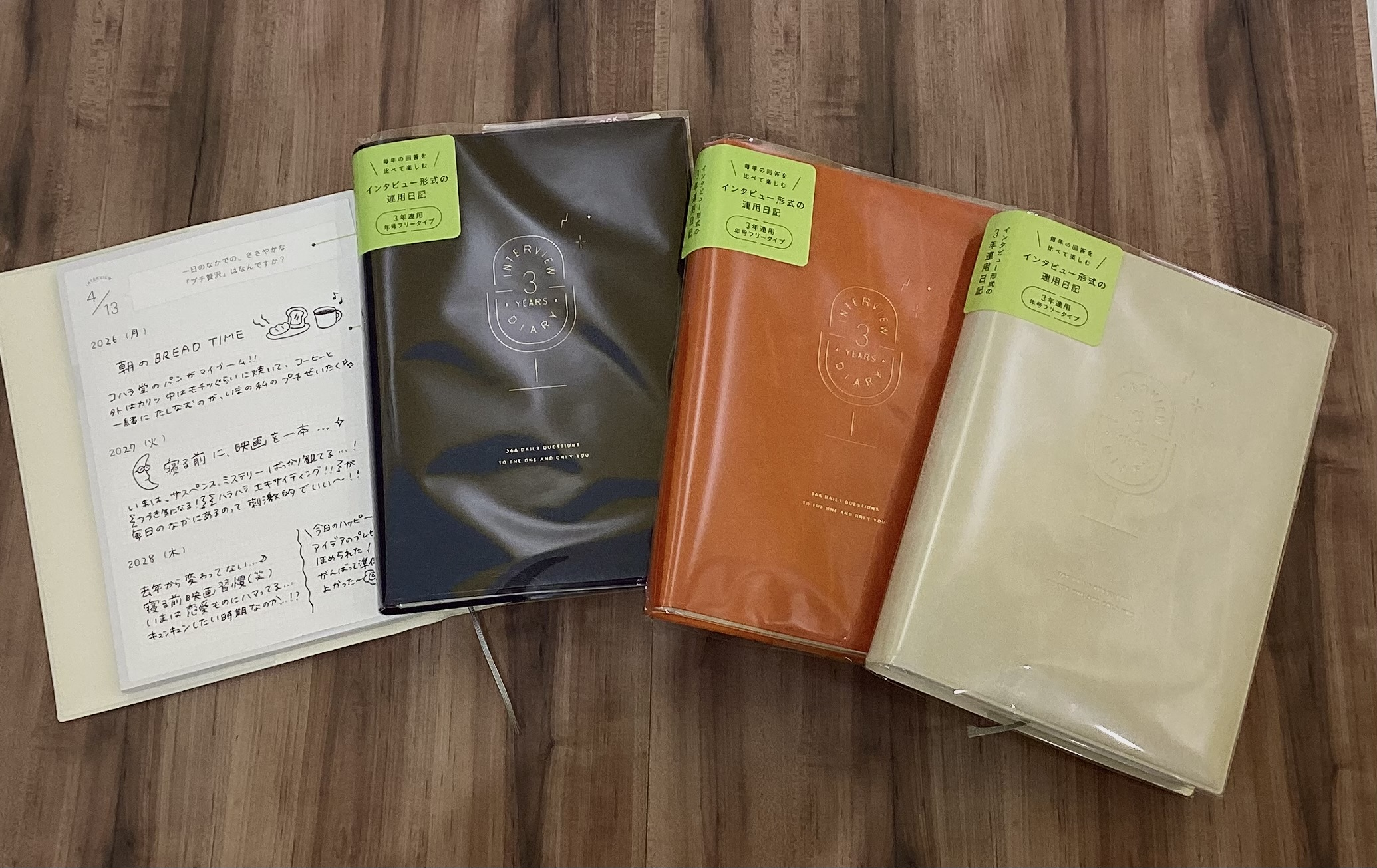 自分にインタビューをして記録しよう！