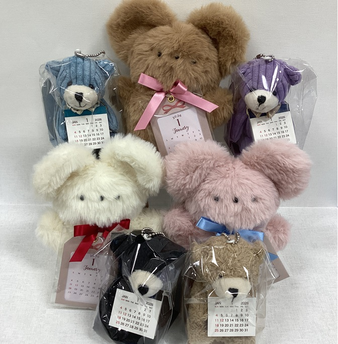 ぬいぐるみカレンダー