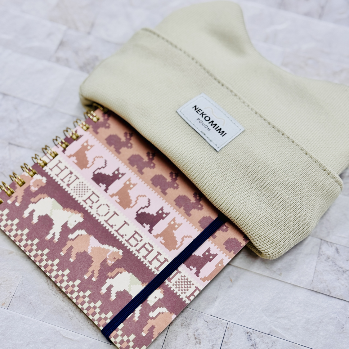 とってもキュート★ 猫耳ポーチ