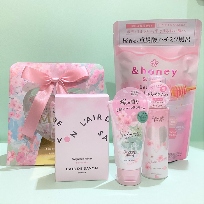 春を先取り　桜アイテム