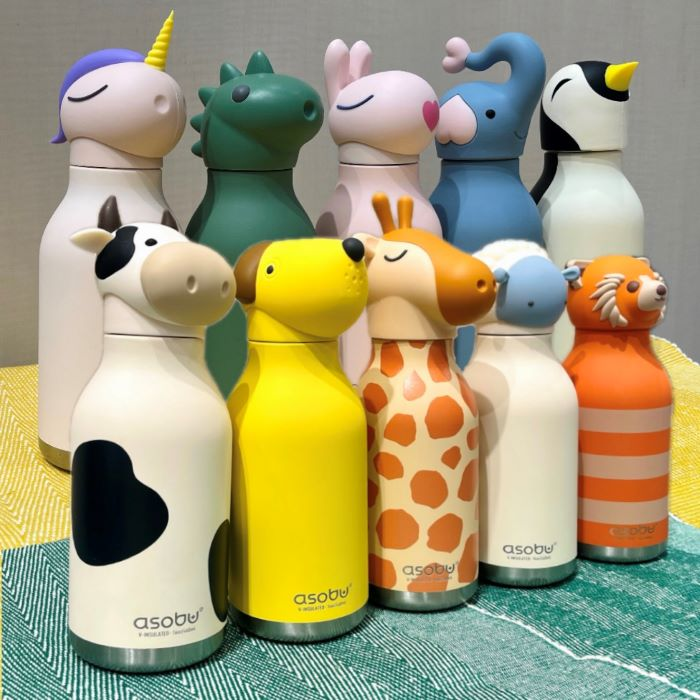 思わず見ちゃう！フタが主役のボトル