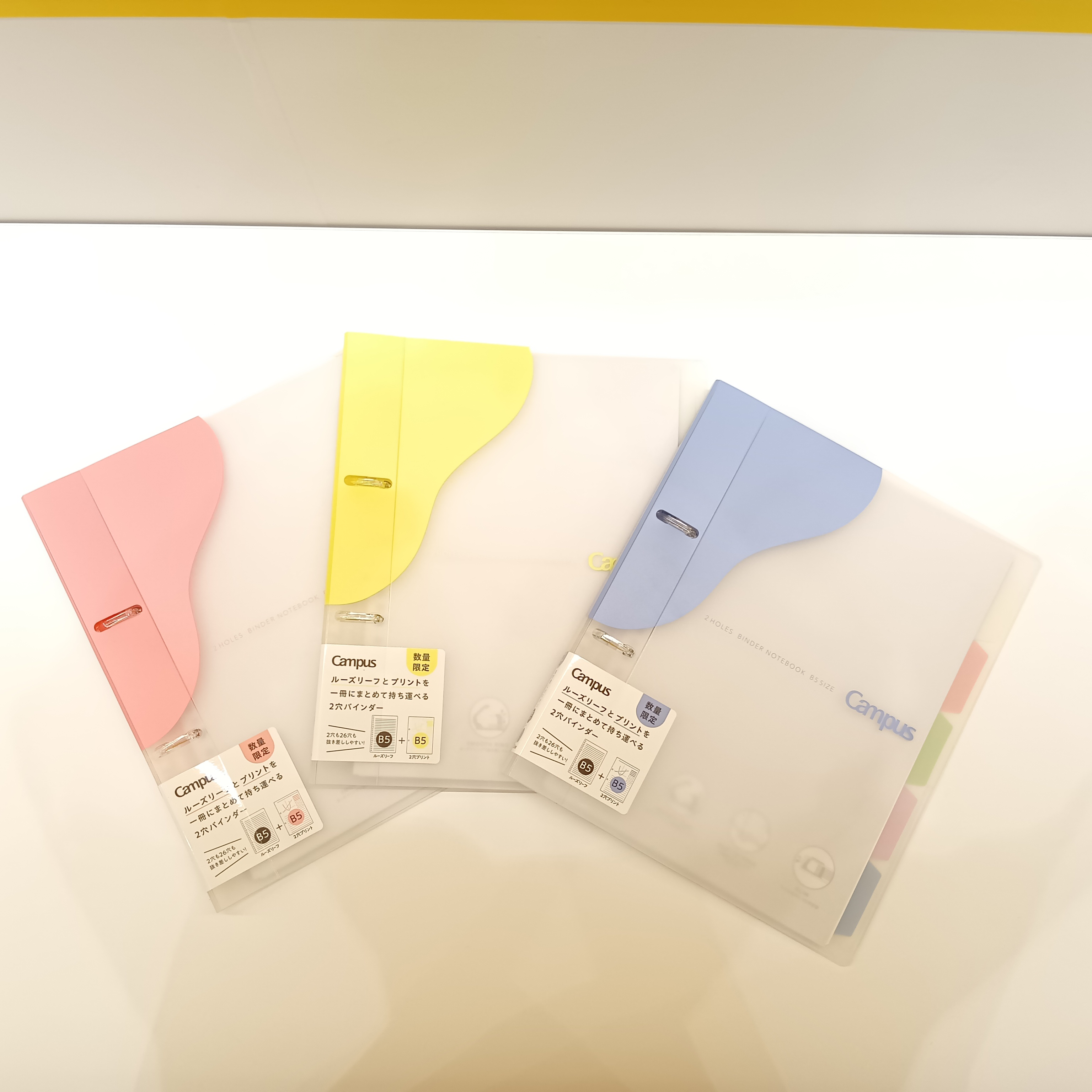 キャンパス：2穴ルーズリーフバインダー