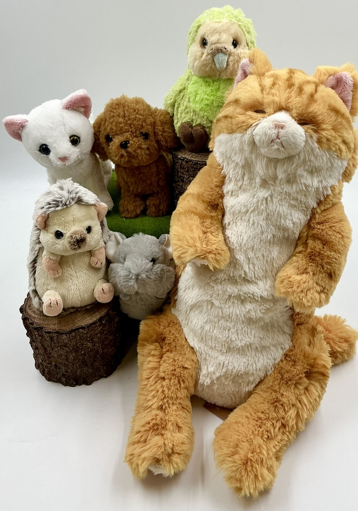 動物のぬいぐるみ