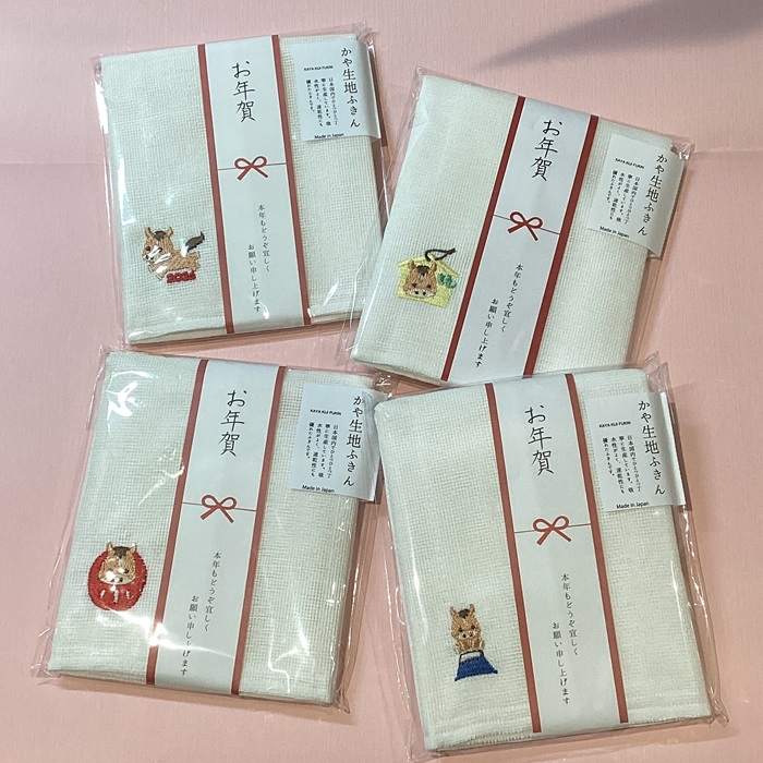 かや生地ふきん