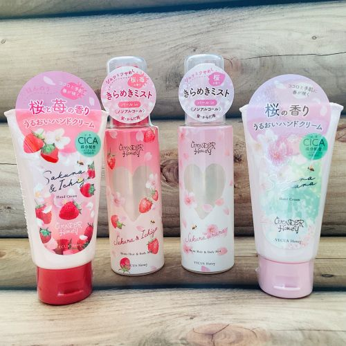 べキュアハニー　桜と苺の香り