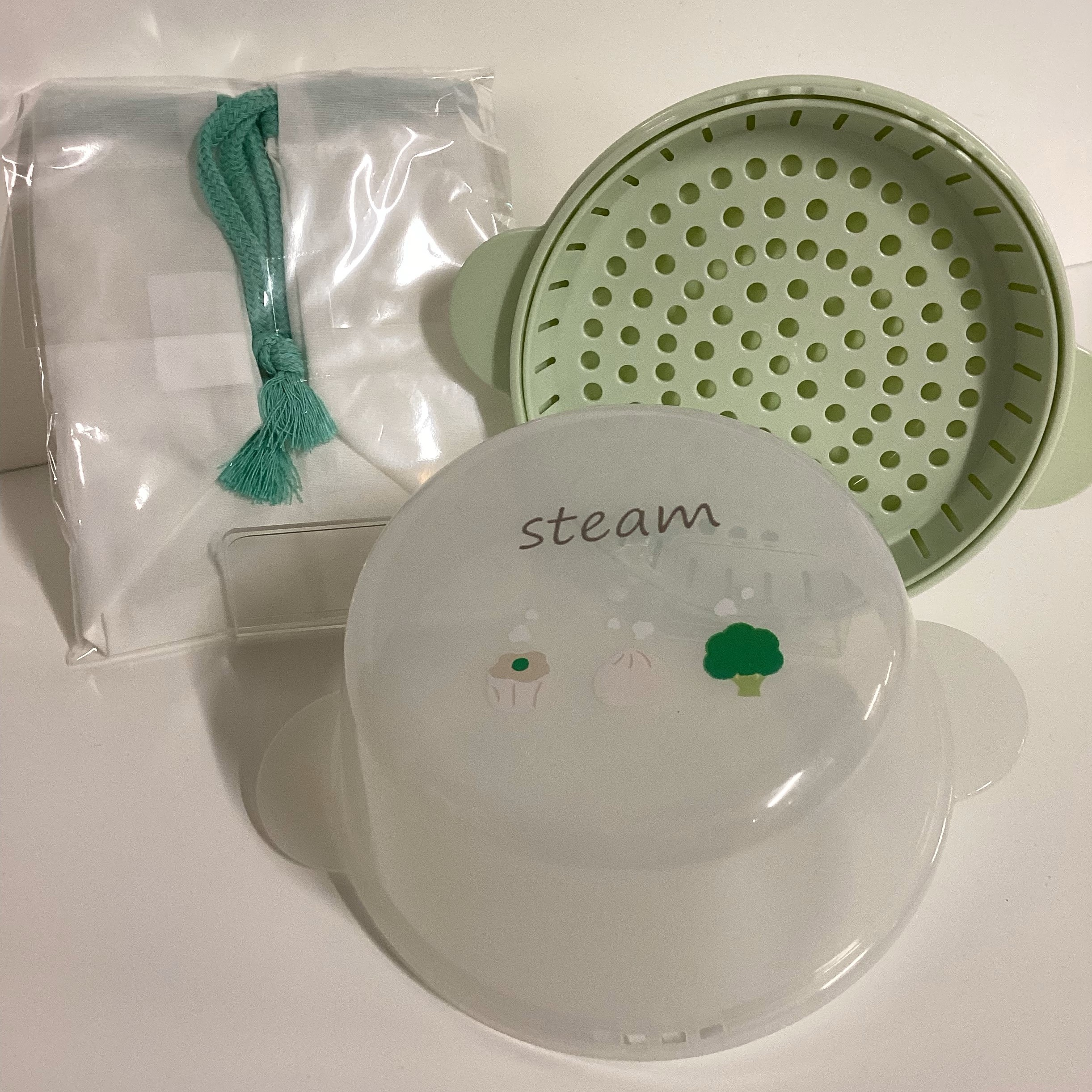 スチームランチケースMサイズ巾着付き