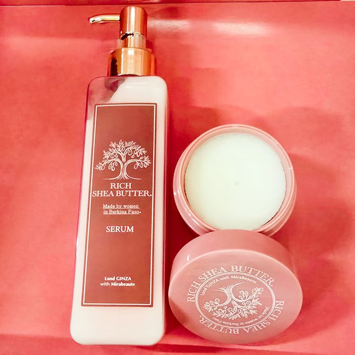 シアバター入りヘアケア