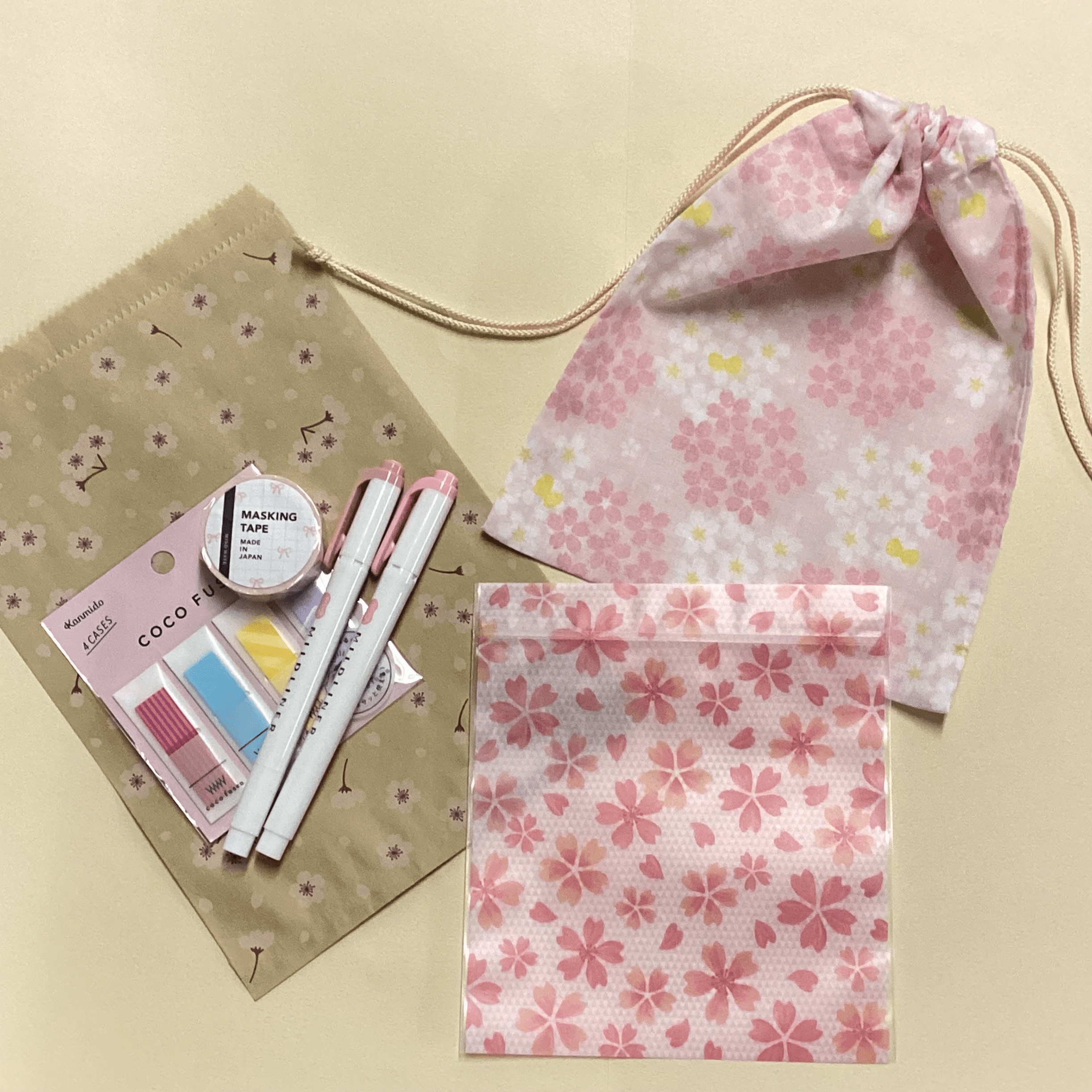 さくら柄ラッピング