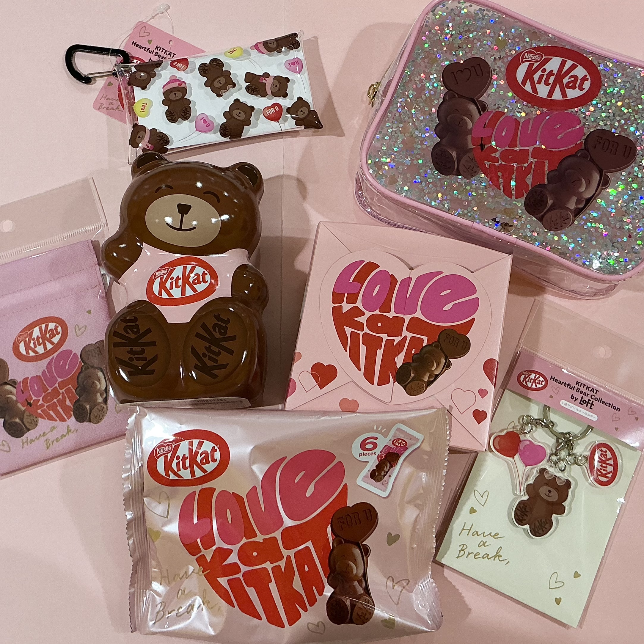 キットカットハートフルベアー♡