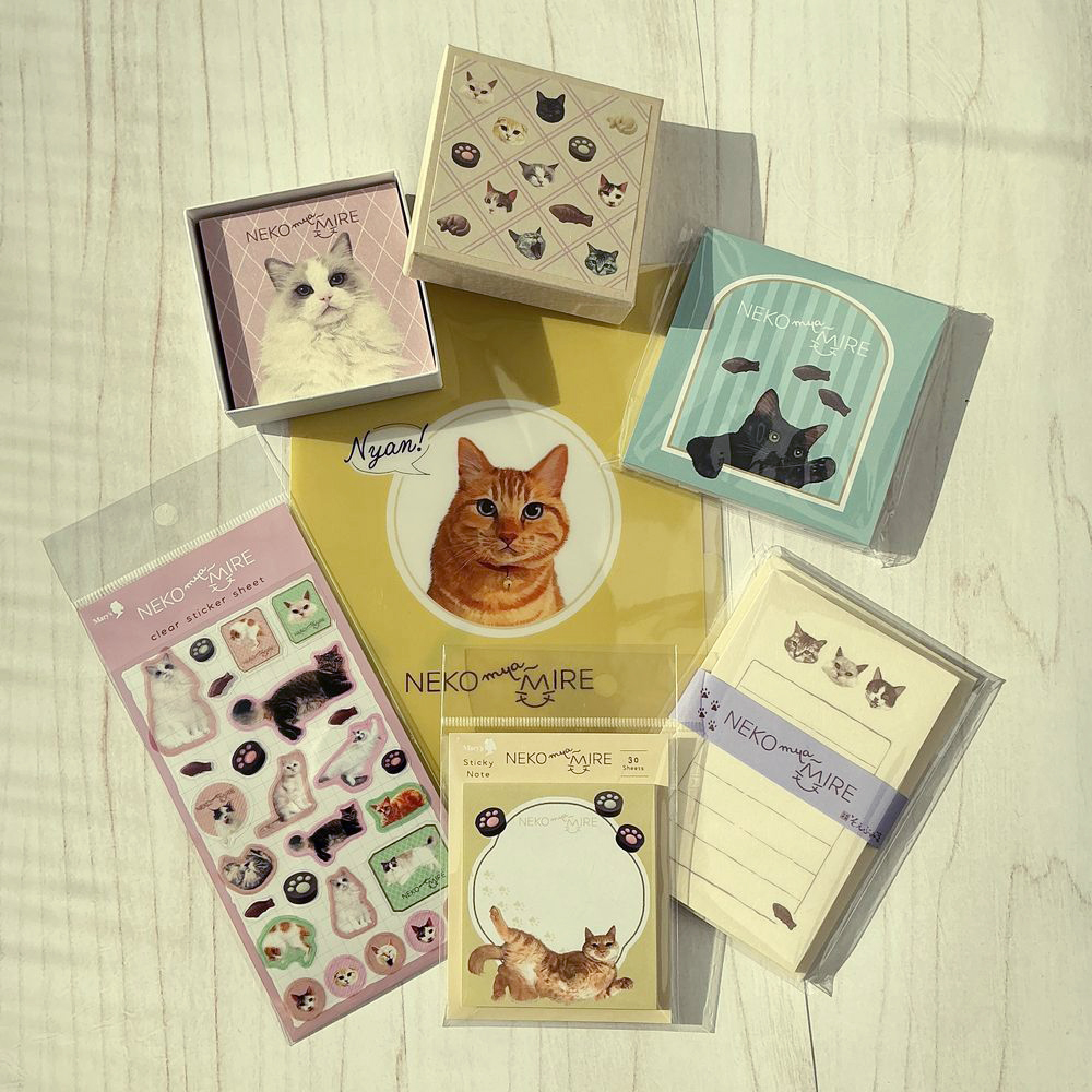 ロフト限定　ねこみゃみれの雑貨シリーズ