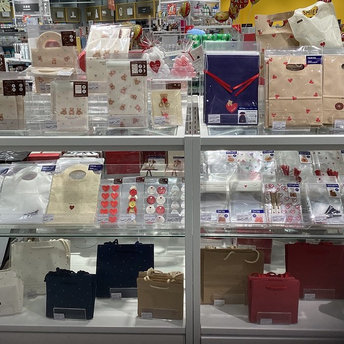 バレンタインラッピング