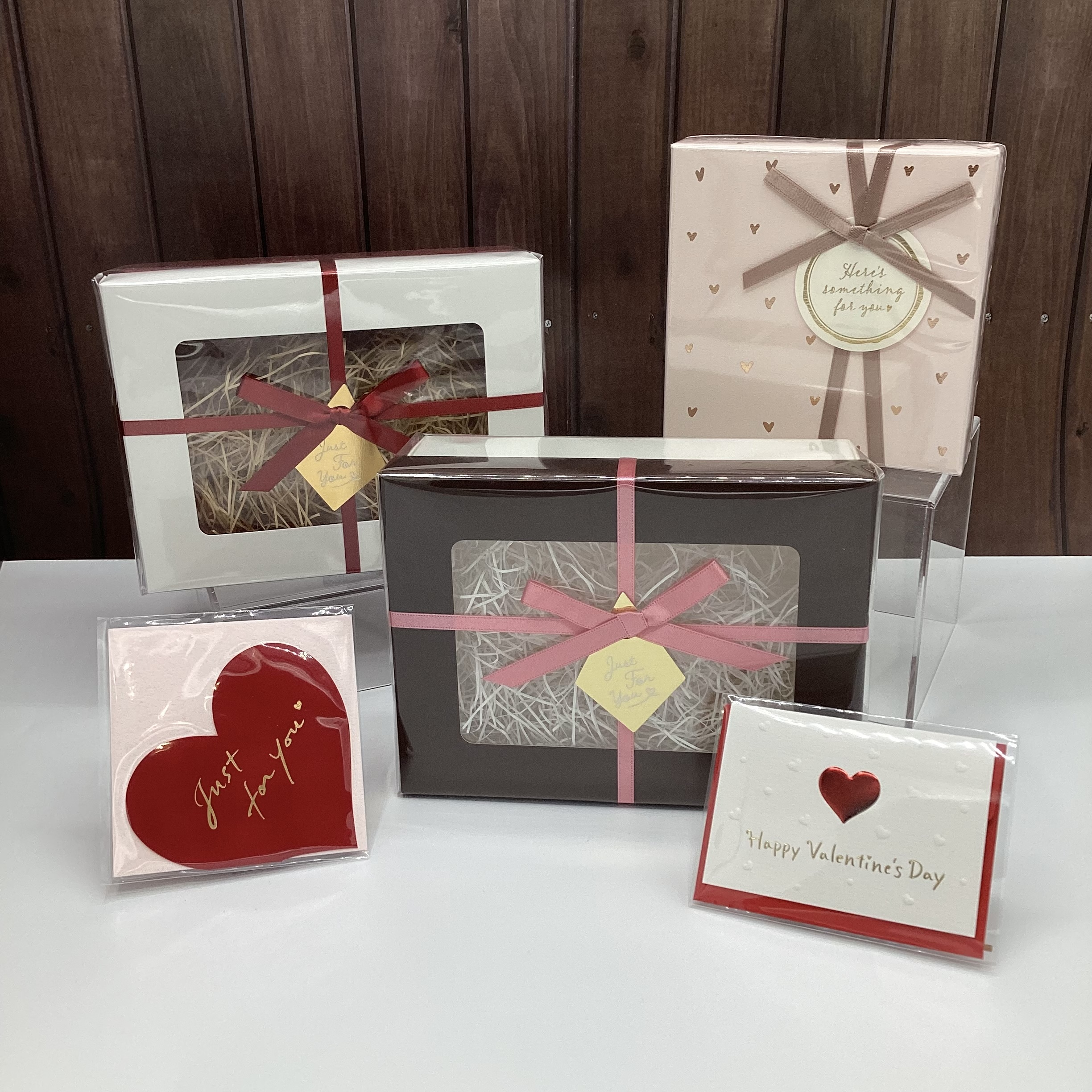 バレンタインラッピング