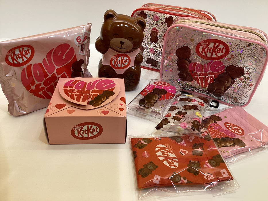 キットカット「ハートフルベアー」シリーズ