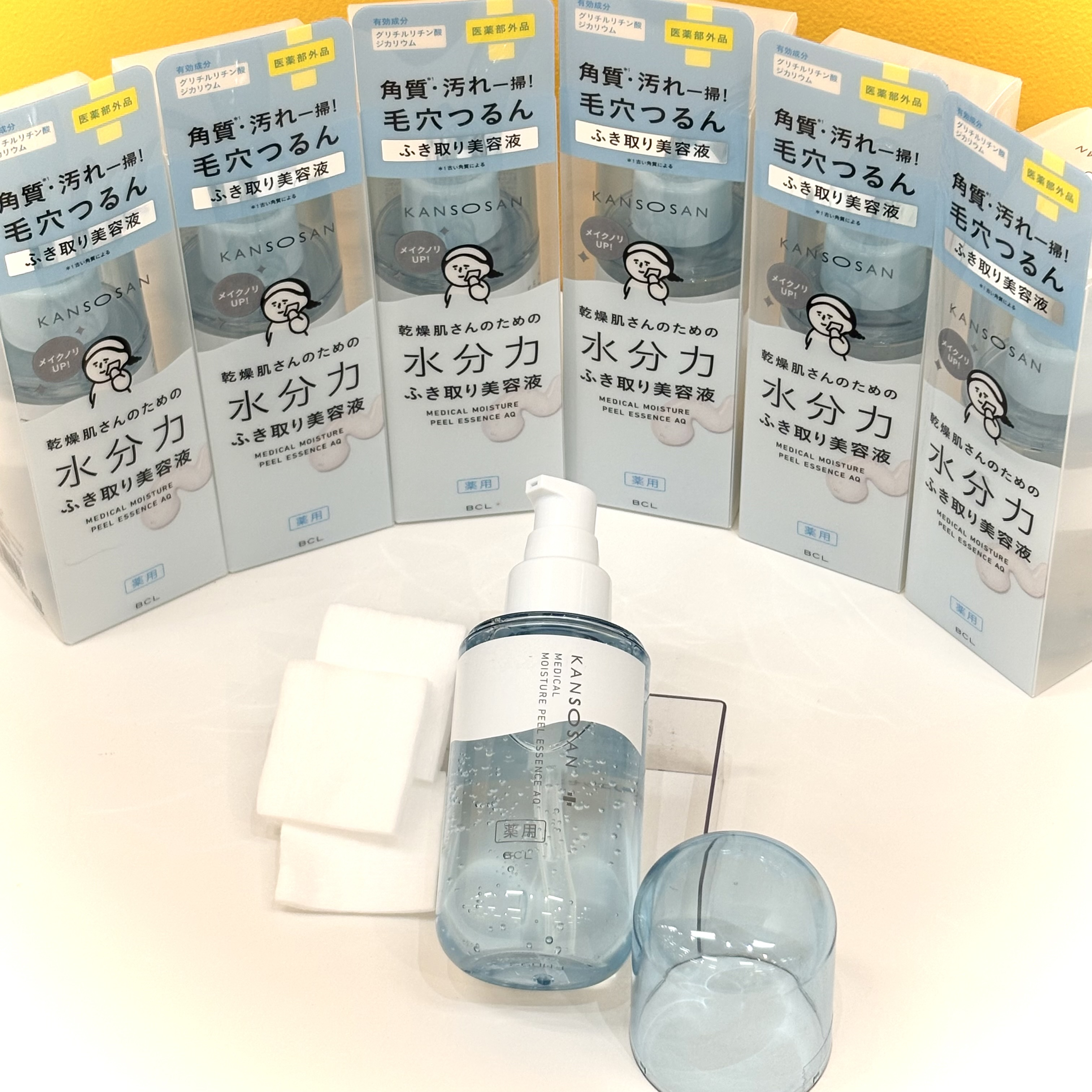 乾燥さん薬用水分ふきとり美容液