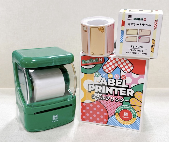 ラベルプリンター「レトロール」