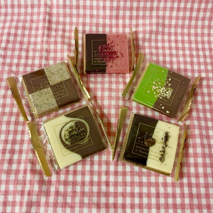 タブレットショコラ