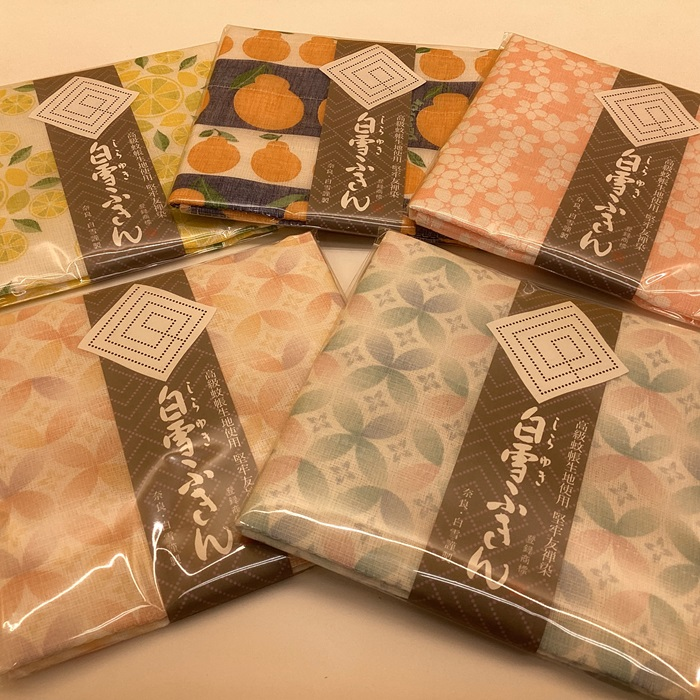 白雪友禅ふきん