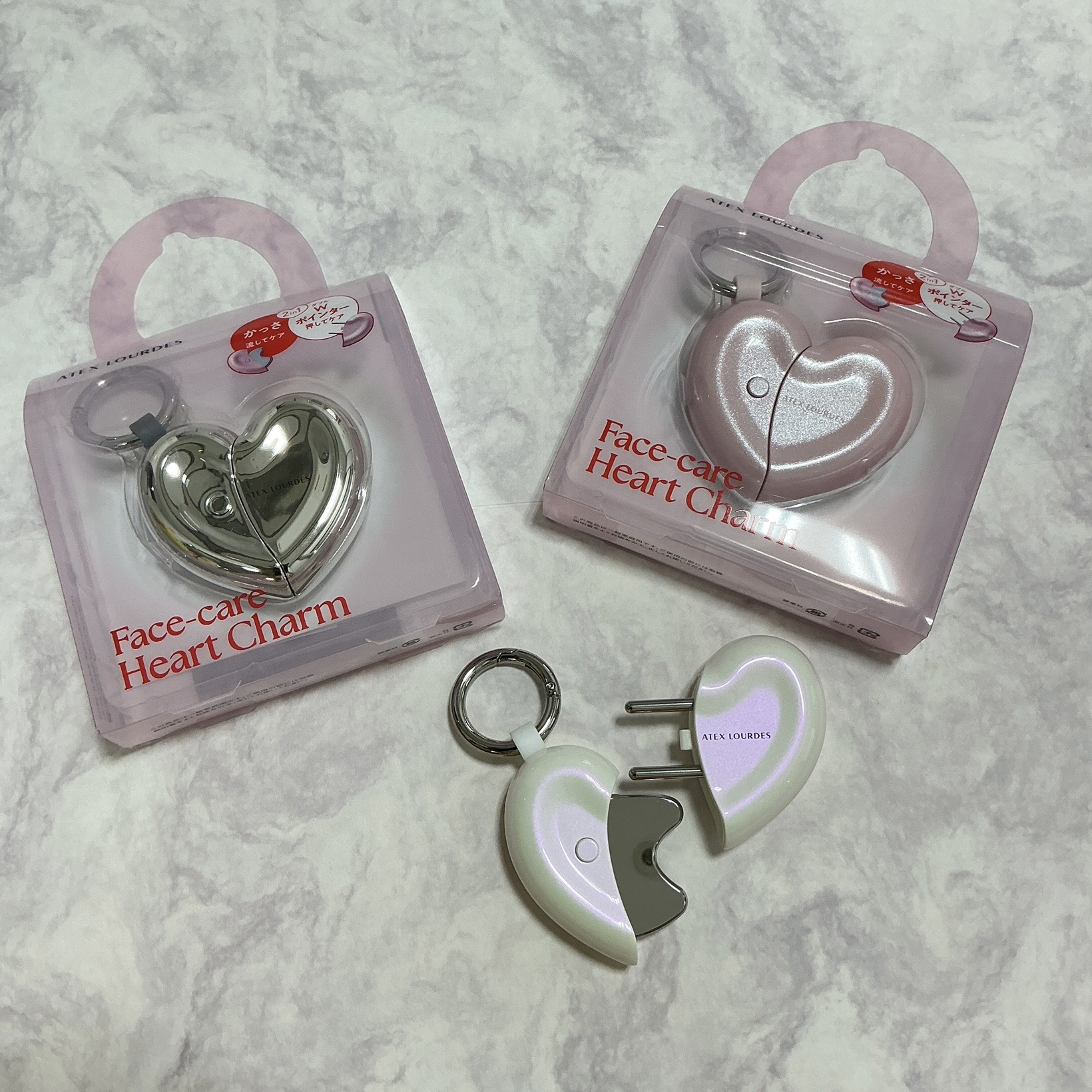 フェイスケアハートチャーム