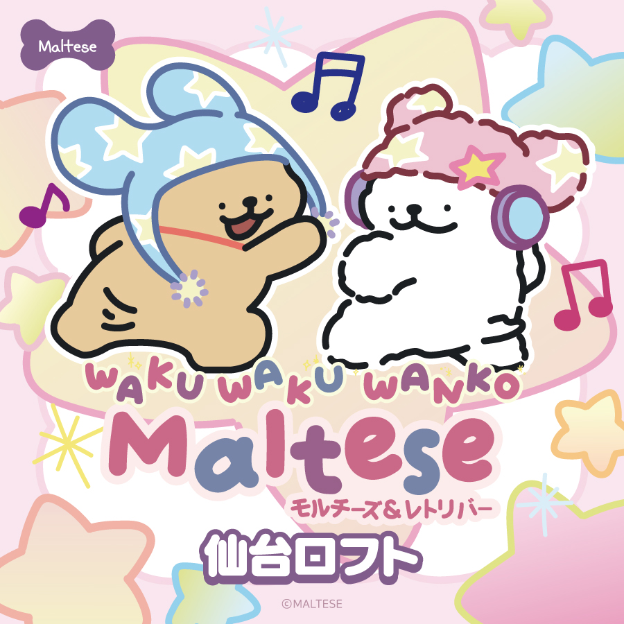 【予告】Maltese(モルチーズ＆レトリバー)ポップアップストア in ロフト