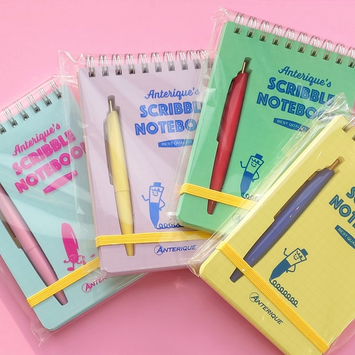 ボールペン付きノート