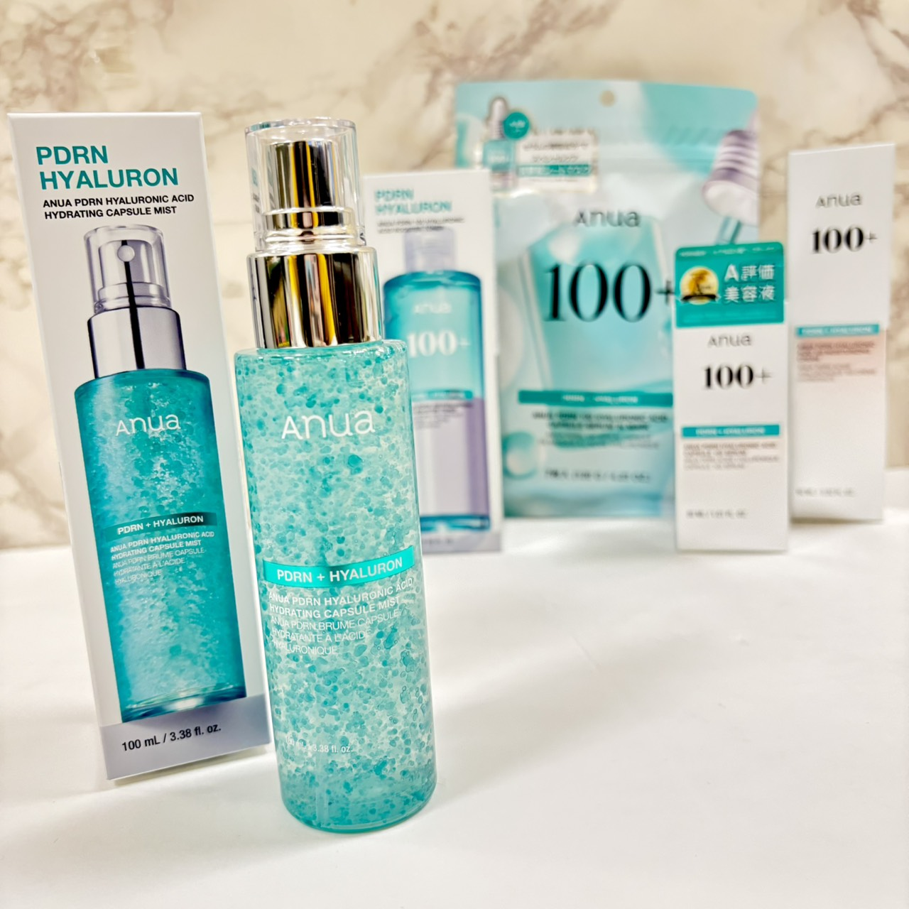 ANUA PDRNヒアルロン酸ハイドレイティングミスト