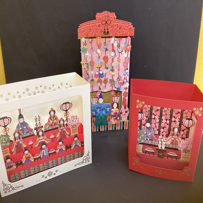 ひな祭りカード