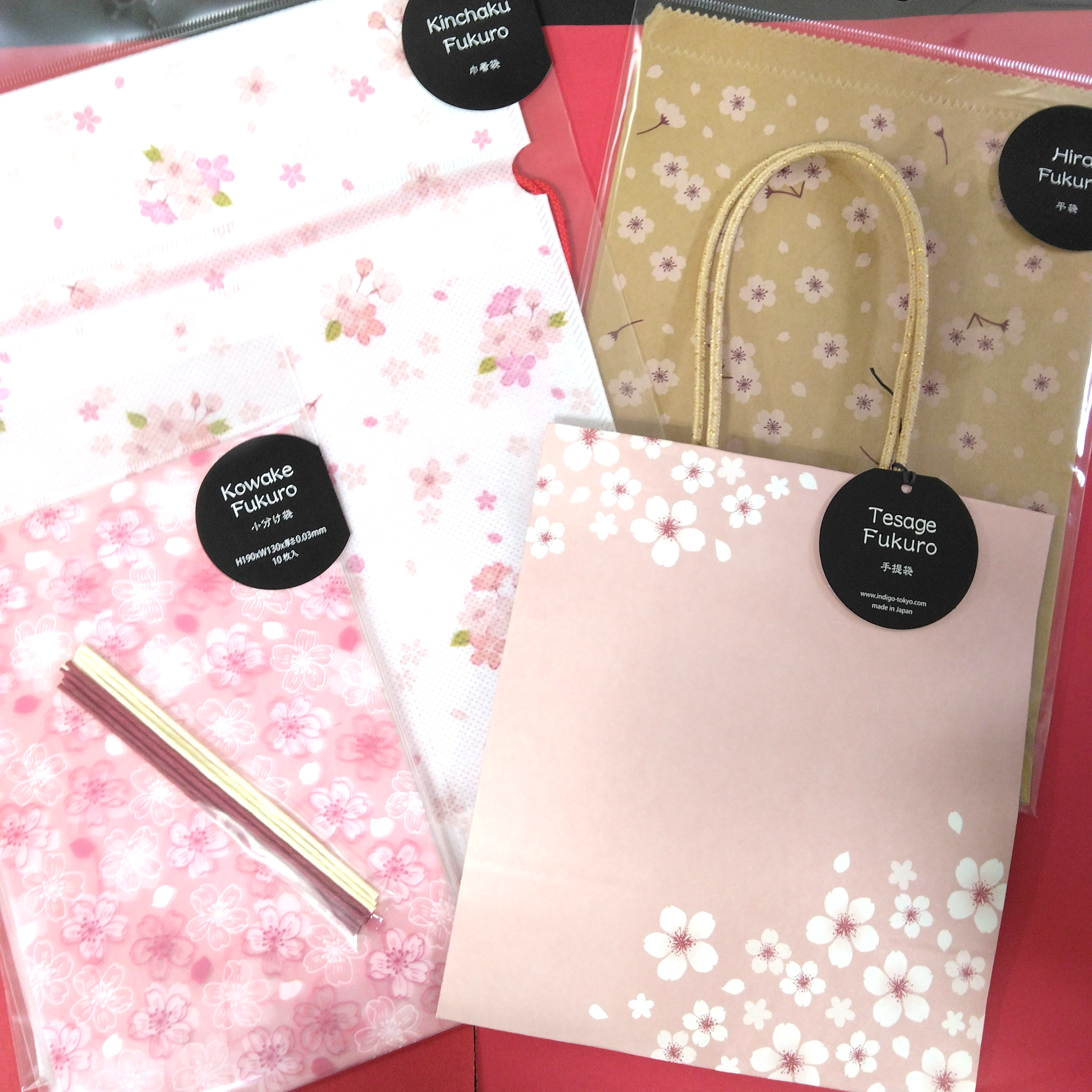 桜のラッピング