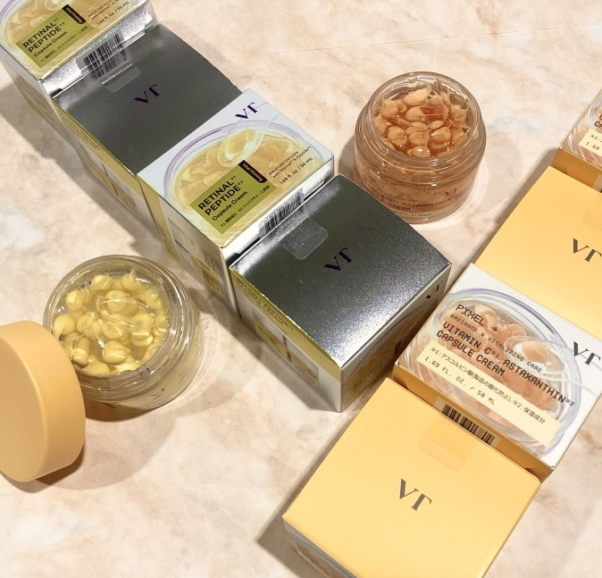 VT（ブイティー）カプセルクリームに「黄色」の新作が２種類で登場！