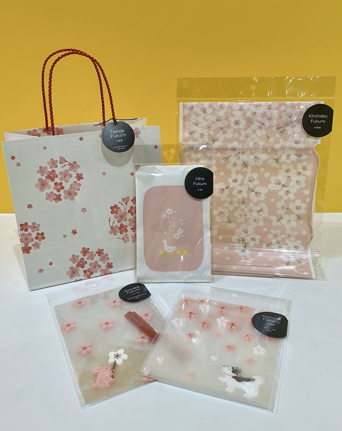 桜柄ラッピング