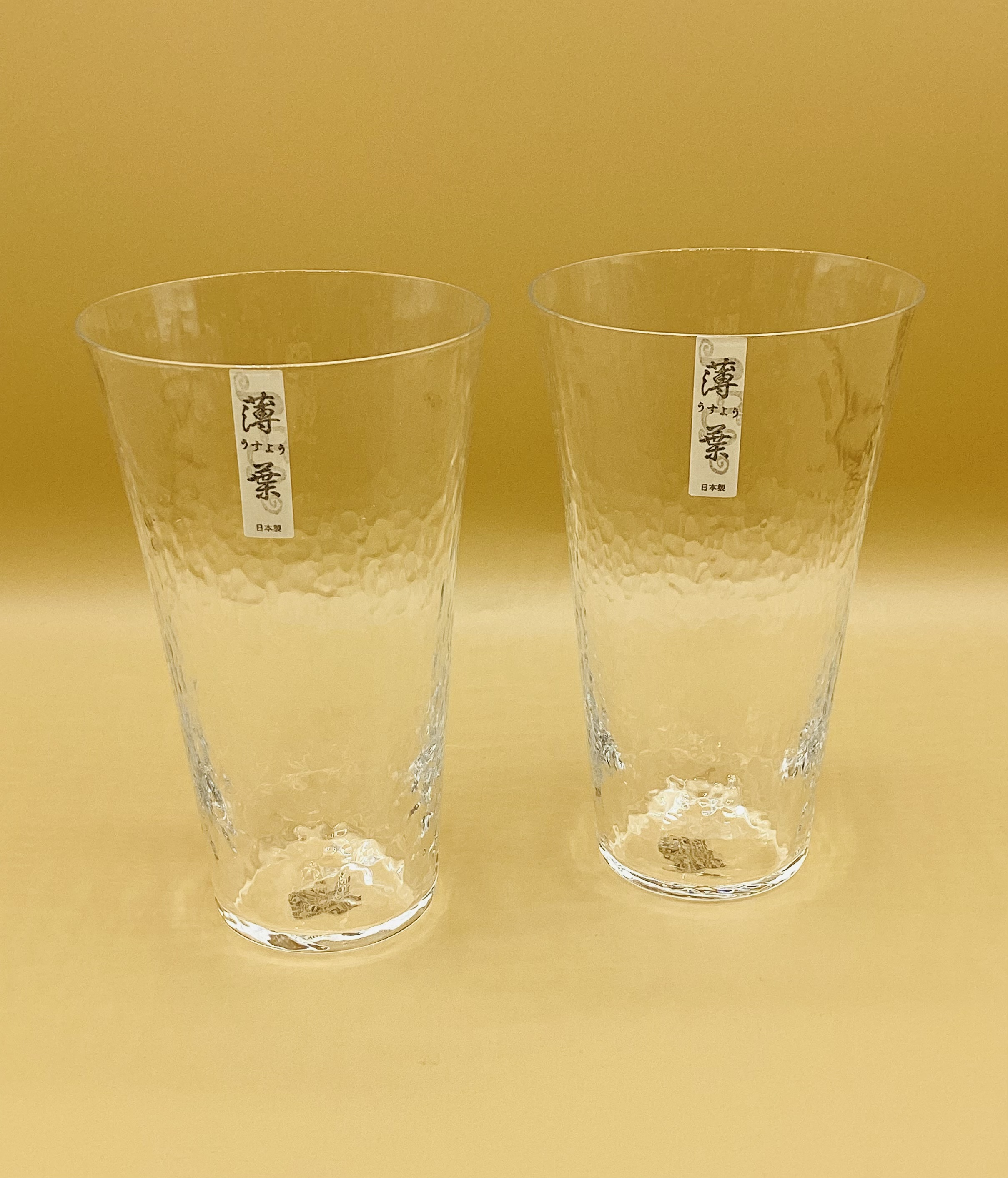 ハイボールグラスセット　薄葉