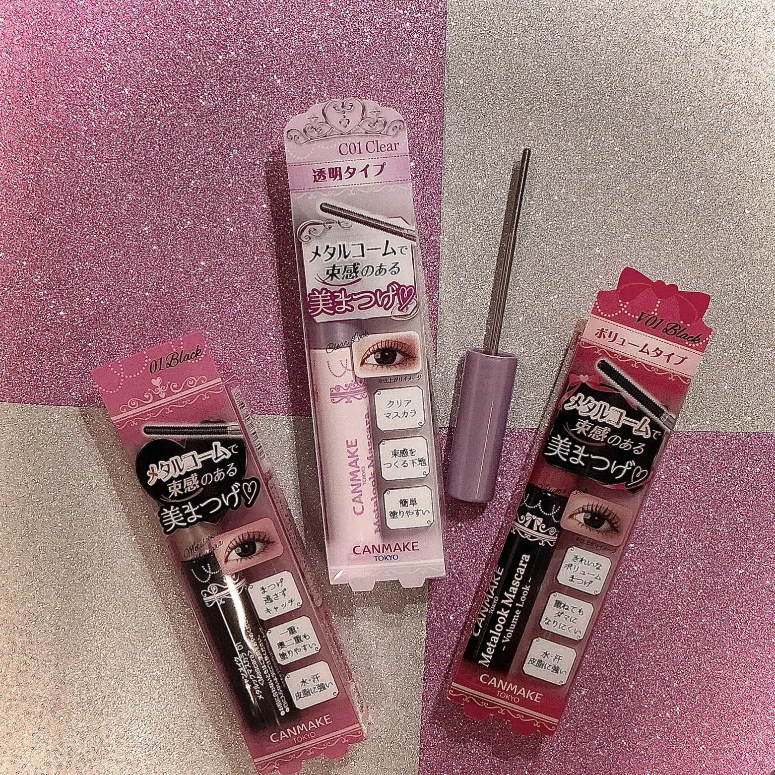 CANMAKEから美まつげつくれるメタルックマスカラが登場！