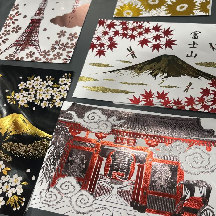 日本の魅力あふれる　グリーティングカード