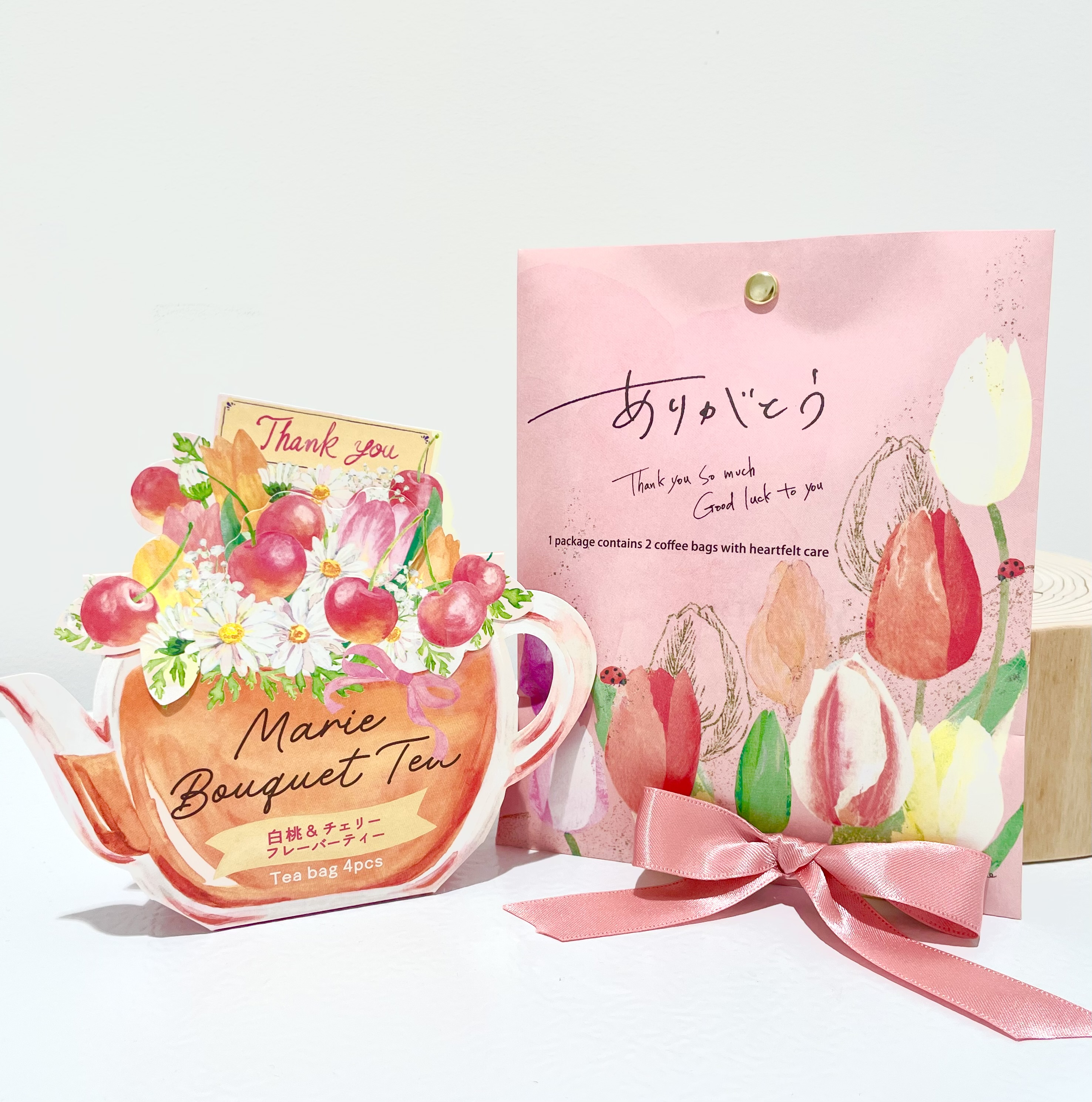 マリーブーケティー、レターギフトドリップコーヒー