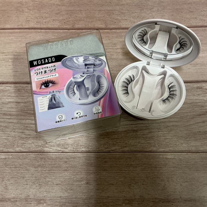 ウォサド　ソフトマグネット式つけまつげ　ヒョウショウブラック