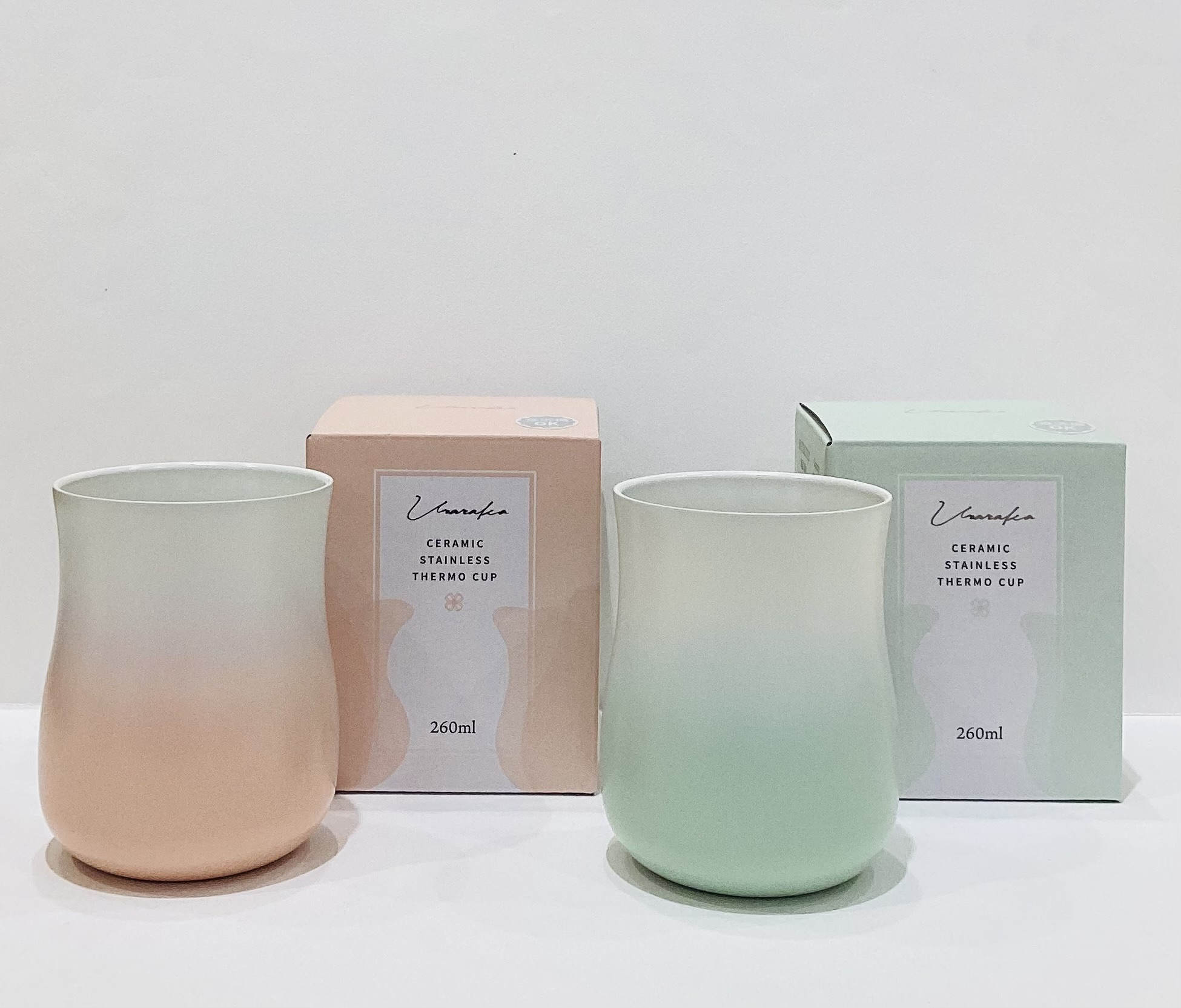 うららかセラミックステンレスサーモカップ