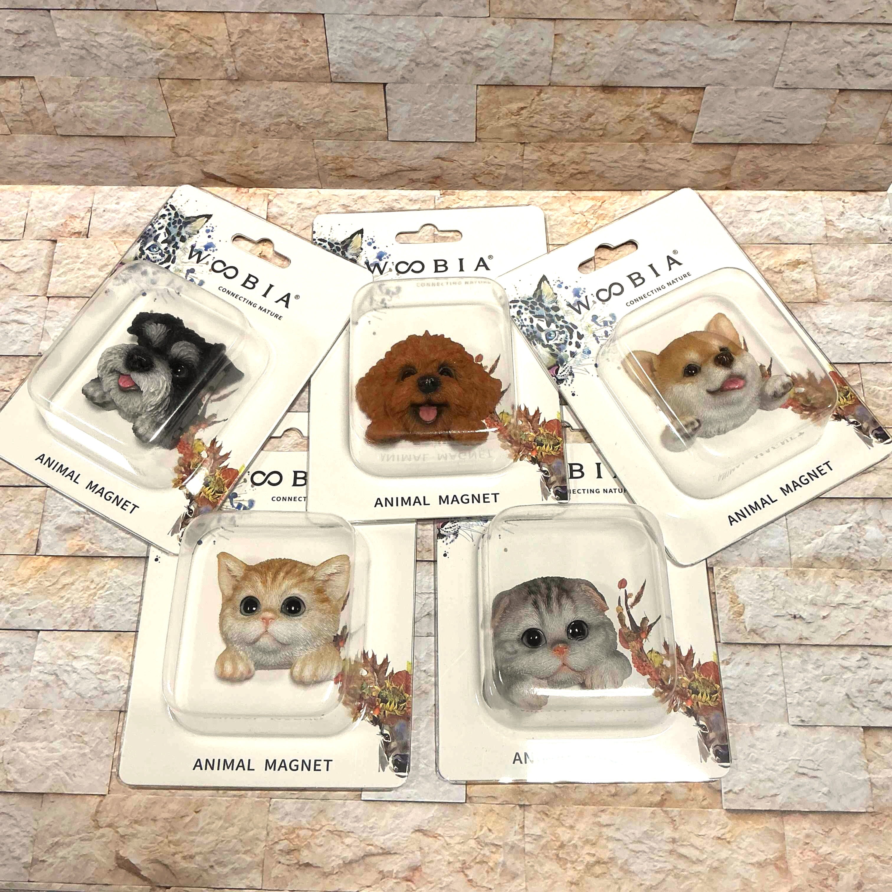 アニマルフェイスマグネット