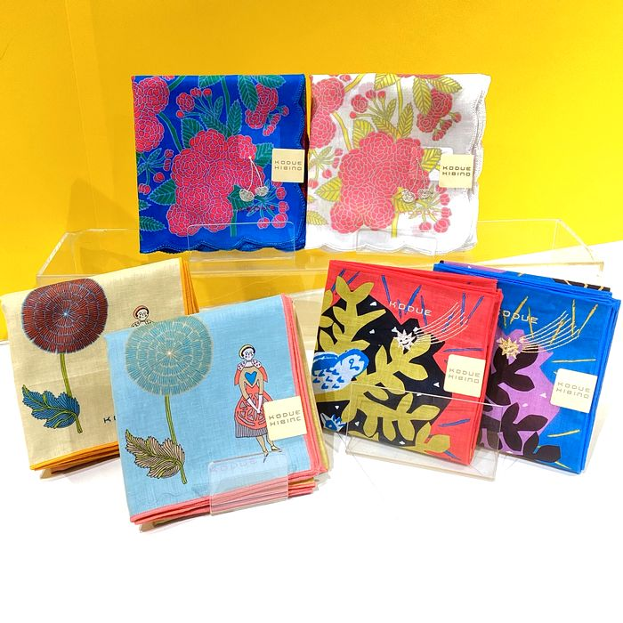 ひびのこづえハンカチ