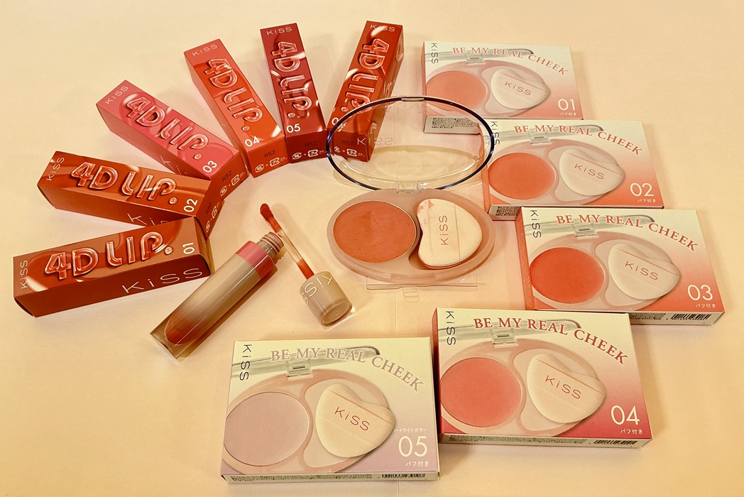 KISS 4Ｄリップ＆ビーマイリアルチーク