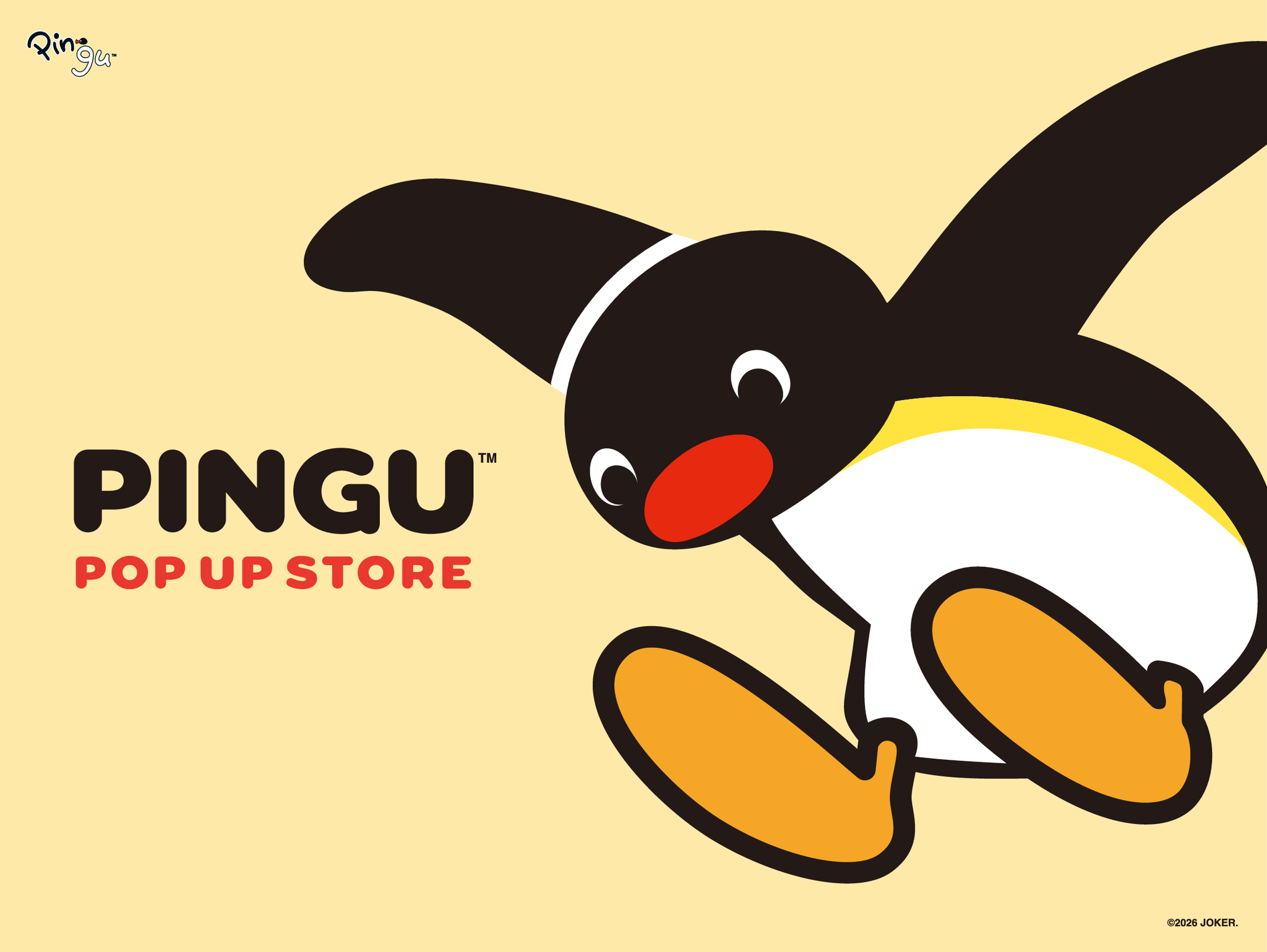 「PINGU™ POP UP STORE」
