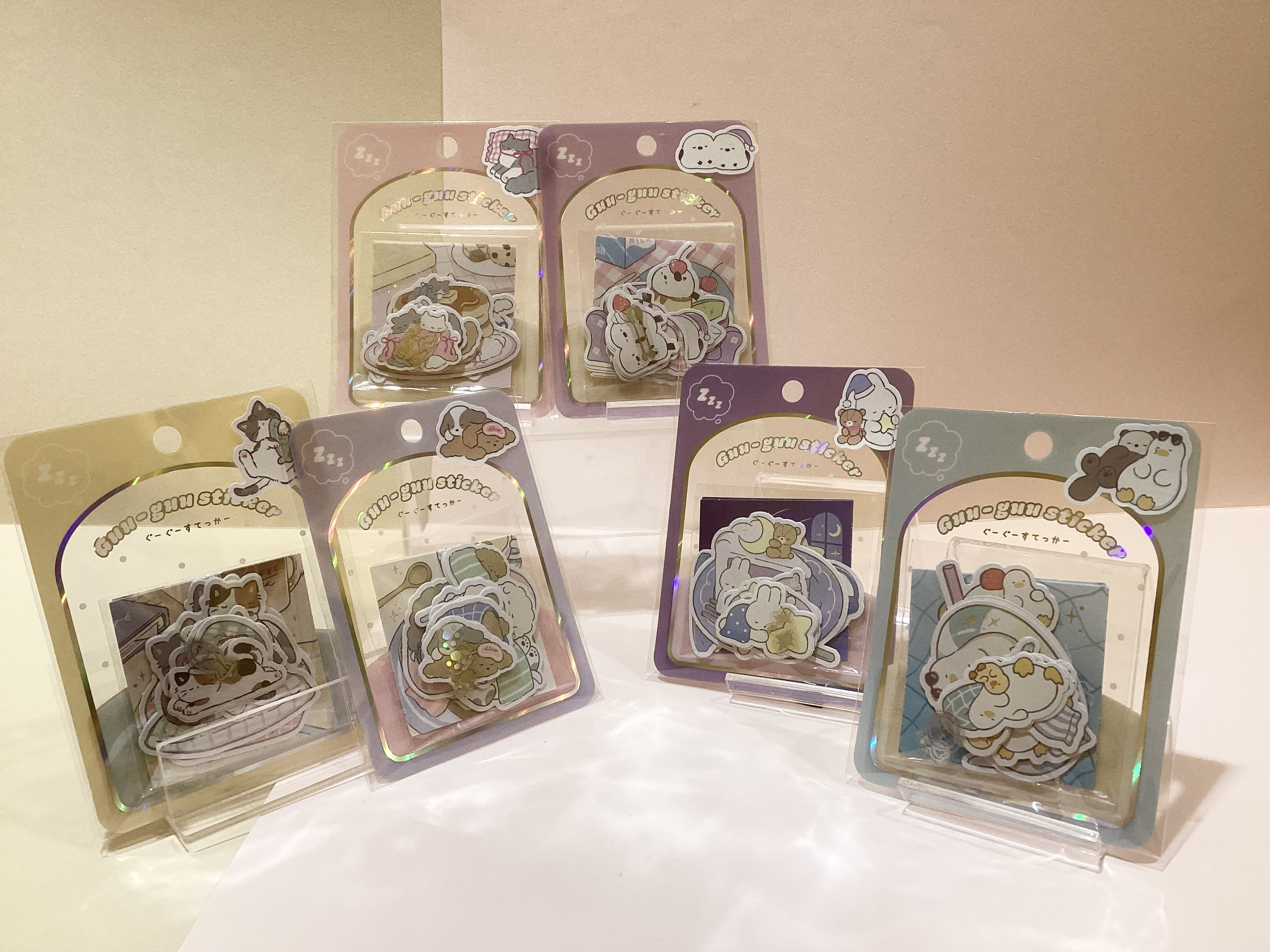 ぐーぐーステッカー