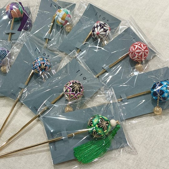 「糸」を楽しむ  ヘアアクセサリー