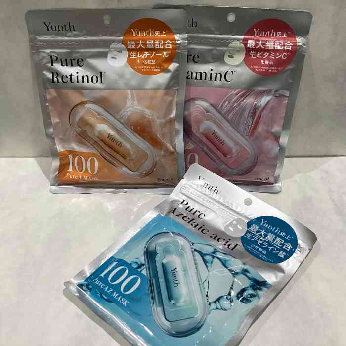 Yunthからシートマスク新登場