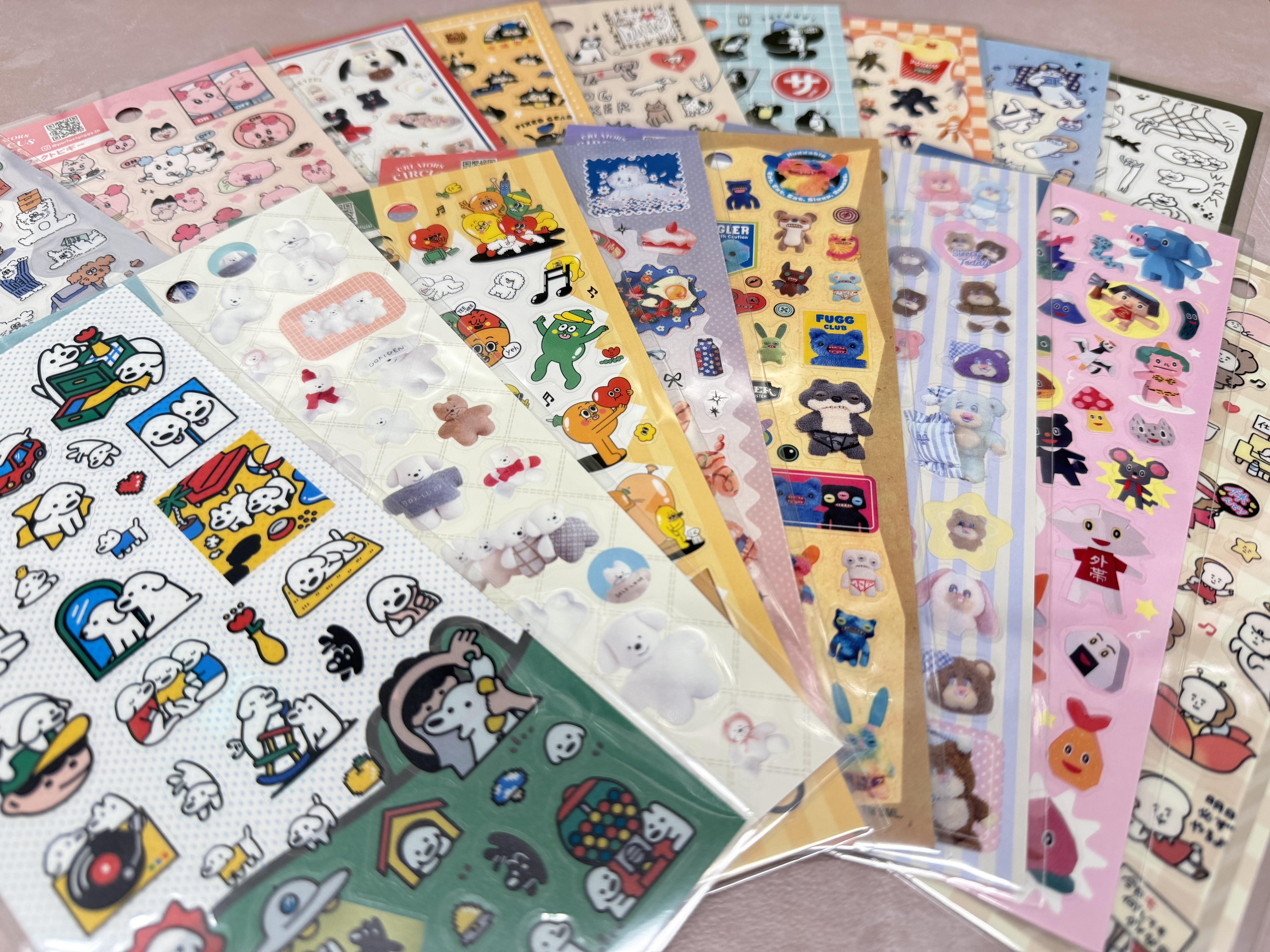 クリエイターズサーカス透明シール